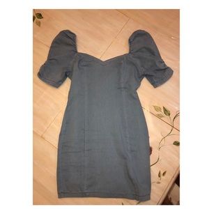 denim dress